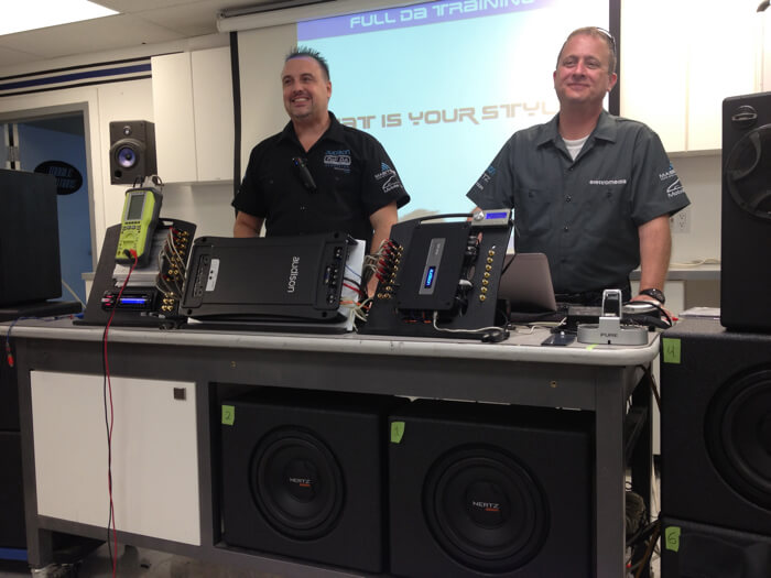 Mobile Edge Attends Audison Full DA Training in Phoenix, AZ