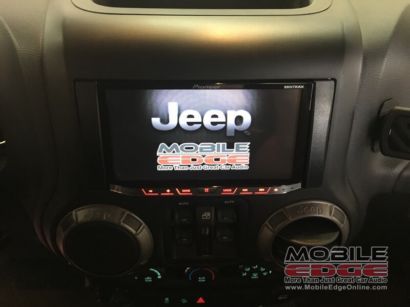 Jeep Wrangler Radio Upgrade for Nesquehoning Client