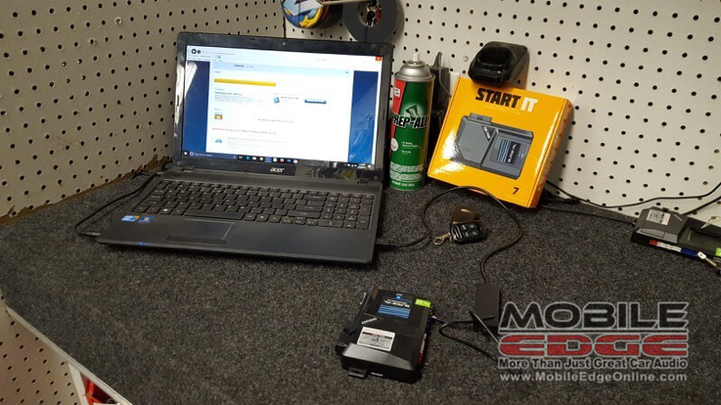 Mobile car on sale starter installation