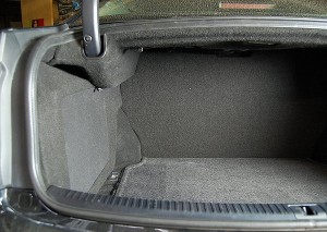 Custom sub enclosure for Lexus IS250