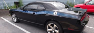 Dodge Challenger Window Tint Project for Lehigh Valley Client