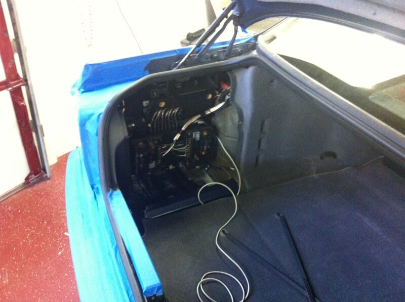 Lehighton Client Outfits 57 Bel Air With Classic Car Audio