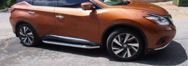 Lehighton Client’s 2015 Nissan Murano Running Board Installation