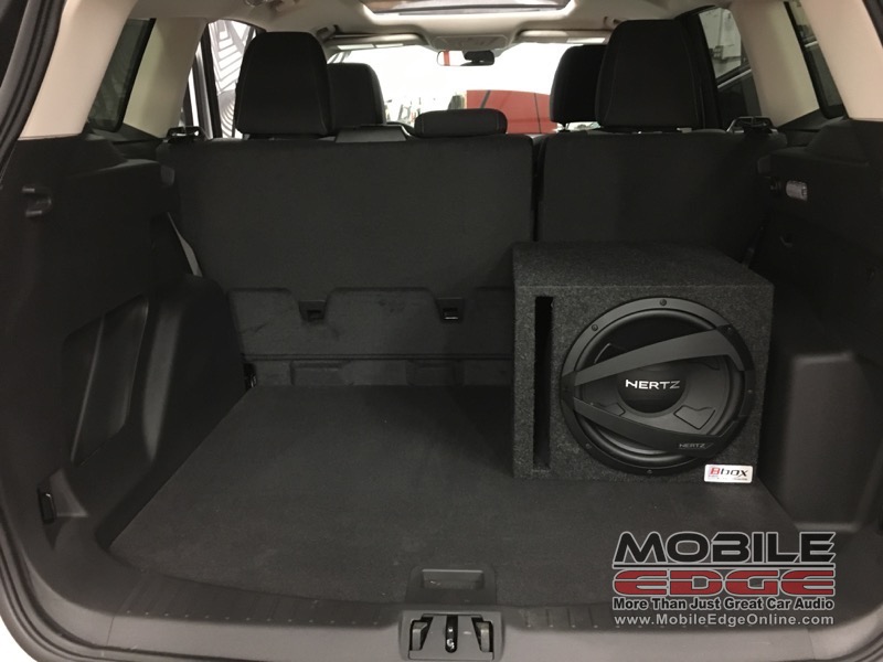 Ford Edge Subwoofer System for Repeat Lehighton Client