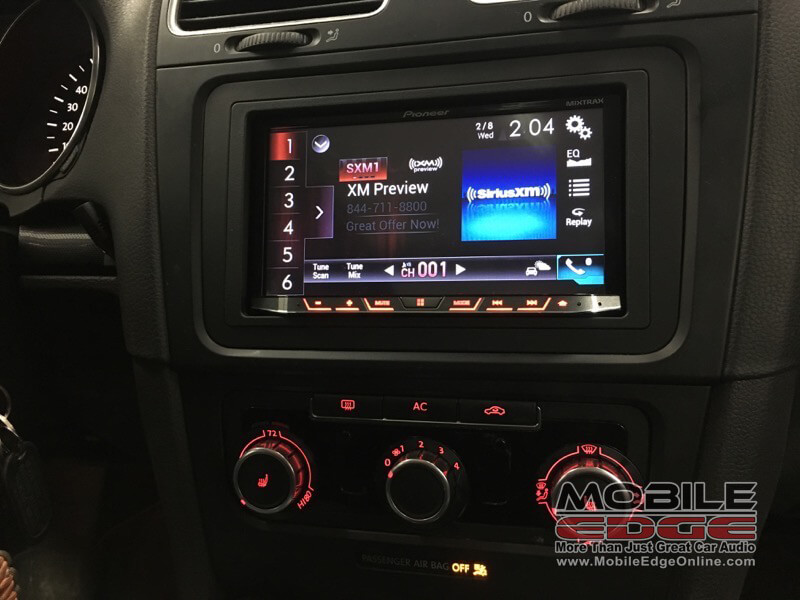 Volkswagen Jetta Wagon Radio Upgrade and Backup Camera System