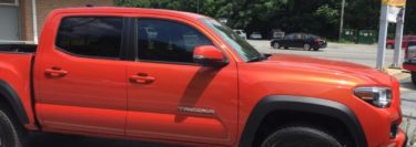 Toyota Tacoma Window Tint for Jim Thorpe-Based Client