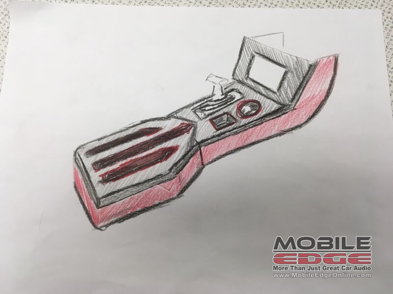 Classic Chevy C10 Center Console for Tamaqua Client