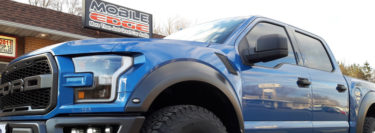 Lehighton Client Adds Driving Lights and Tint to 2019 Ford Raptor