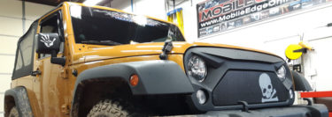 3M Color Stable Tint Enhances 2014 Jeep Wrangler When Offroad