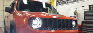 Ontario, Canada, Client Upgrades Jeep Renegade Lighting