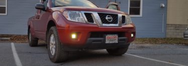 Rigid LED Lights Improve Visibility for 2014 Nissan Frontier