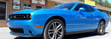 Blue Pearlcoat 2019 Dodge Challenger Gets 3M Color Stable Window Film