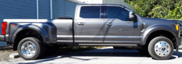 Magnetic Metallic Gray 2020 Ford F-450 Gets 3M Window Tint Upgrade