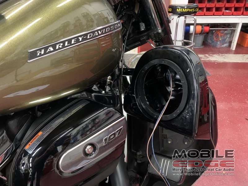Audio Upgrade for Allentown 2017 HarleyDavidson Road King Special
