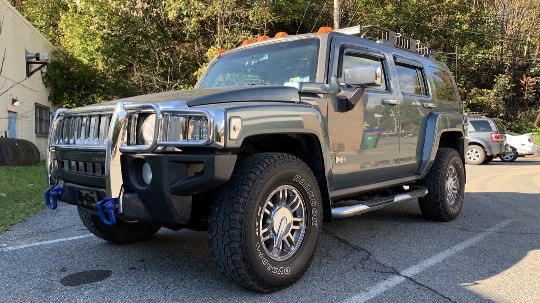 H3 Hummer Hidden Winch Mount