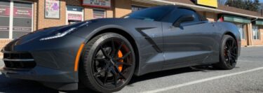 Stylish Window Tint Added to Jim Thorpe 2015 Chevrolet Corvette