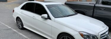 2015 Mercedes Benz E350 from Reading Gets Cool Tint Upgrade