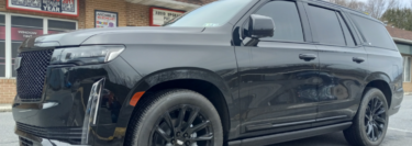 Window Tint Added to Barnesville 2022 Cadillac Escalade