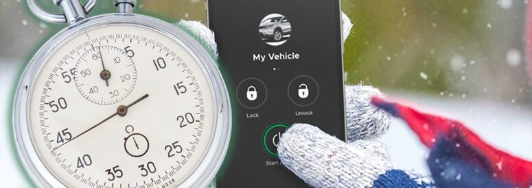 Smartphone Vehicle Control Response Time