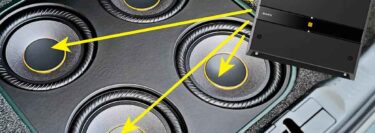 How Is the Power from My Amp Divided Between My Subwoofers?
