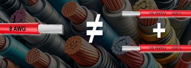 Wire Equivalency Using the AWG Standard: 16+16 Isn’t 8