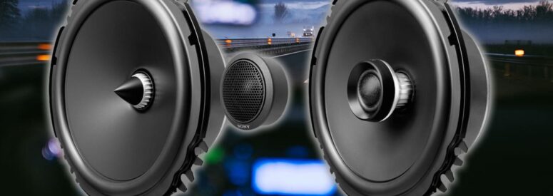 Two speakers and a tweeter
